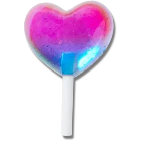 Berloques Jibbitz «Jelly Heart Lollipop»