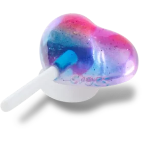 Berloques Jibbitz «Jelly Heart Lollipop»