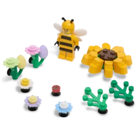 Berloques Jibbitz™ Lego® Botanicals, embalagem de 10