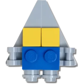Berloques Jibbitz™ Nave Espacial 4Lw