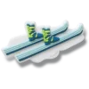 Berloques Jibbitz™ para esquis e botas de esqui Berloques Jibbitz™ para esquis e botas de esqui