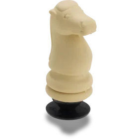 Berloques Jibbitz™ Peça de Xadrez Cavaleiro 3D