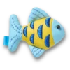 Berloques Jibbitz™ «Peixe Brilhante» em azul e dourado Berloques Jibbitz™ «Peixe Brilhante» em azul e dourado