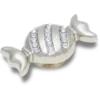 Berloques Jibbitz™ «Silver Smt Gem Candy Piece» Berloques Jibbitz™ «Silver Smt Gem Candy Piece»