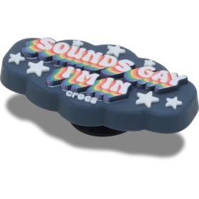 Berloques Jibbitz «Sounds Gay Im In»