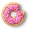 Berloques Jibbitz «Sprinkle Donut Bite» Berloques Jibbitz «Sprinkle Donut Bite»