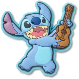 Berloques Jibbitz™ Stitch com guitarra