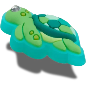 Berloques Jibbitz™ Tartaruga Marinha com Pedras Preciosas