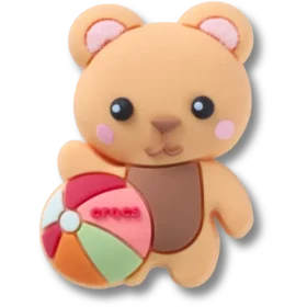 Berloques Jibbitz «Urso Bonitinho da Praia»
