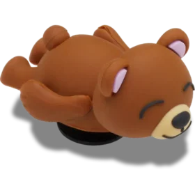Berloques Jibbitz «Urso de Barriga para Cima» em 3D