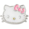 Berloques para sapatos Hello Kitty Glitter Cat Jibbitz Berloques para sapatos Hello Kitty Glitter Cat Jibbitz