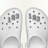 Berloques para sapatos Jibbitz com o número 0