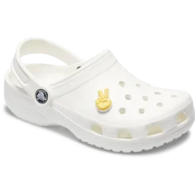 Berloques para sapatos Jibbitz com o sinal de paz