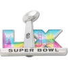 Berloques para sapatos Jibbitz™ da NFL Super Bowl LX Berloques para sapatos Jibbitz™ da NFL Super Bowl LX