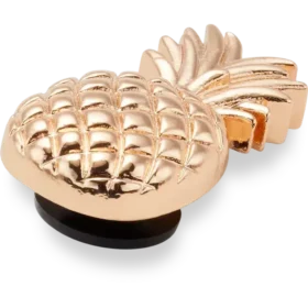 Berloques para sapatos Jibbitz™ em forma de ananás dourado