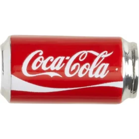 Berloques para sapatos Jibbitz em forma de lata de Coca-Cola