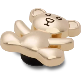 Berloques para sapatos Jibbitz™ Urso de Peluche Dourado