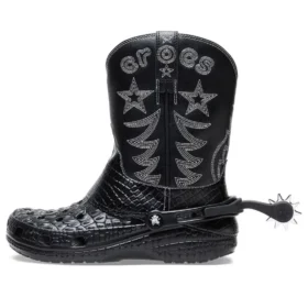 Bota de cowboy clássica «Preta»