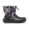 Botas Classic Lined Neo Puff Tie-Dye «Preto Branco»