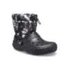 Botas Classic Lined Neo Puff Tie-Dye «Preto Branco»