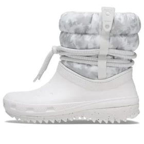 Botas Classic Neo Puff Luxe «Branco-Cinza»