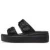 Brooklyn Croco Shine Buckle «Black»