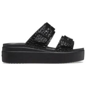 Brooklyn Croco Shine Buckle «Black»