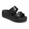 Brooklyn Croco Shine Buckle «Black»