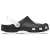 Brooklyn Nets Classic Clogs «Preto e Branco»