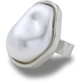 Charms Berloques Jibbitz™ Baroque Drop Pearlsandalccharm