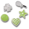 Charms «Sandálias C» Lucky Sport, pacote de 5 Berloques Jibbitz™ Charms «Sandálias C» Lucky Sport, pacote de 5 Berloques Jibbitz™