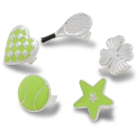 Charms «Sandálias C» Lucky Sport, pacote de 5 Berloques Jibbitz™