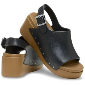 Chinelo de plataforma com tachas Dylan