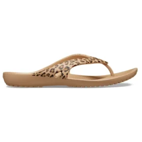 Chinelo Kadee II Leopard para mulher