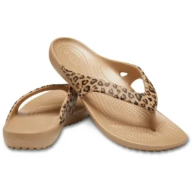 Chinelo Kadee II Leopard para mulher