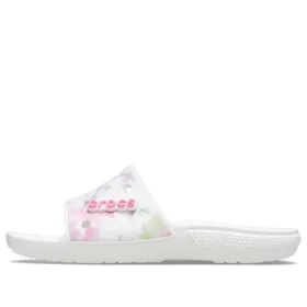Chinelos Classic Bleach Dye «Branco-Rosa»