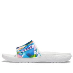 Chinelos clássicos Bubble Block «White Multi»