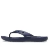 Chinelos clássicos Crocs Flip Casual unissexo azul-marinho