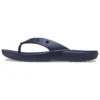Chinelos clássicos Crocs Flip Casual unissexo azul-marinho