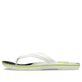Chinelos Crocband «Branco, Verde e Preto»
