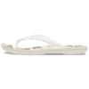 Chinelos Crocband com Estampado «Branco/Castanho»