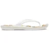Chinelos Crocband com Estampado «Branco/Castanho»
