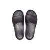 Chinelos de plataforma Crocband «Preto Cinza Branco»