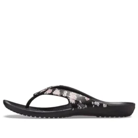 Chinelos Kadee 2 com Estampado «Floral Black»