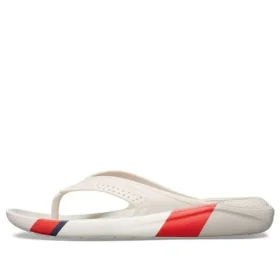 Chinelos LiteRide Colorblock “White Red”