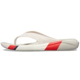 Chinelos LiteRide Colorblock “White Red”
