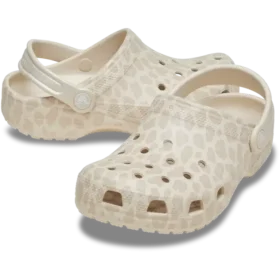 Classic Animal Glitter Clog para crianças