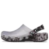 Classic Bleach Clogs «Preto Branco Translúcido»