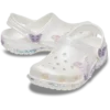 Classic Butterfly Sparkle Shaker Clog para crianças