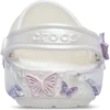 Classic Butterfly Sparkle Shaker Clog para crianças